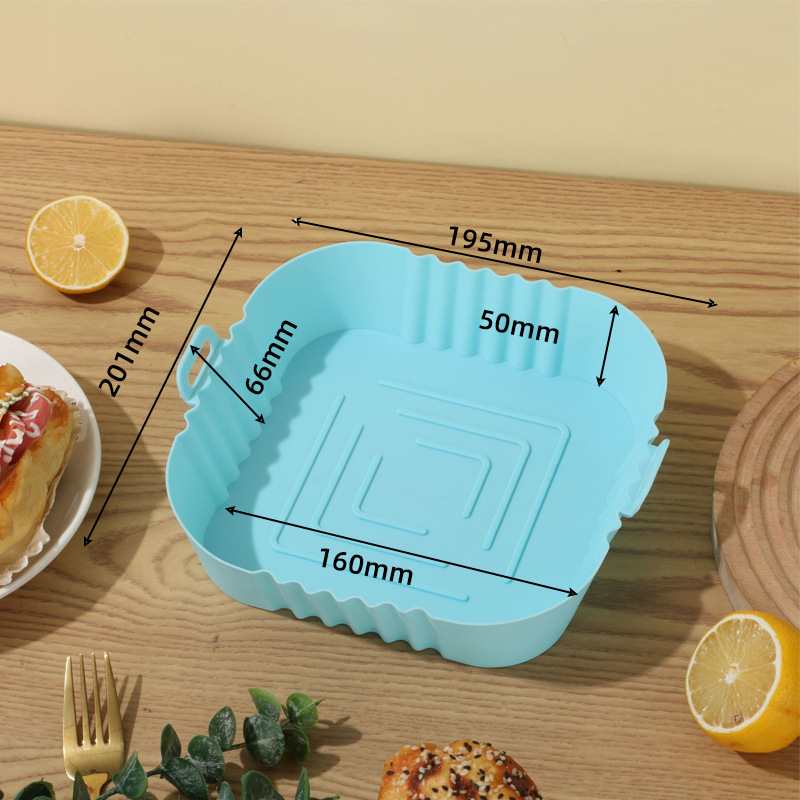 Factory wholesale silicone air fried pot mat table mat heat insulation mat anti-scald non-slip waterproof dining table pot bowl mat coaster