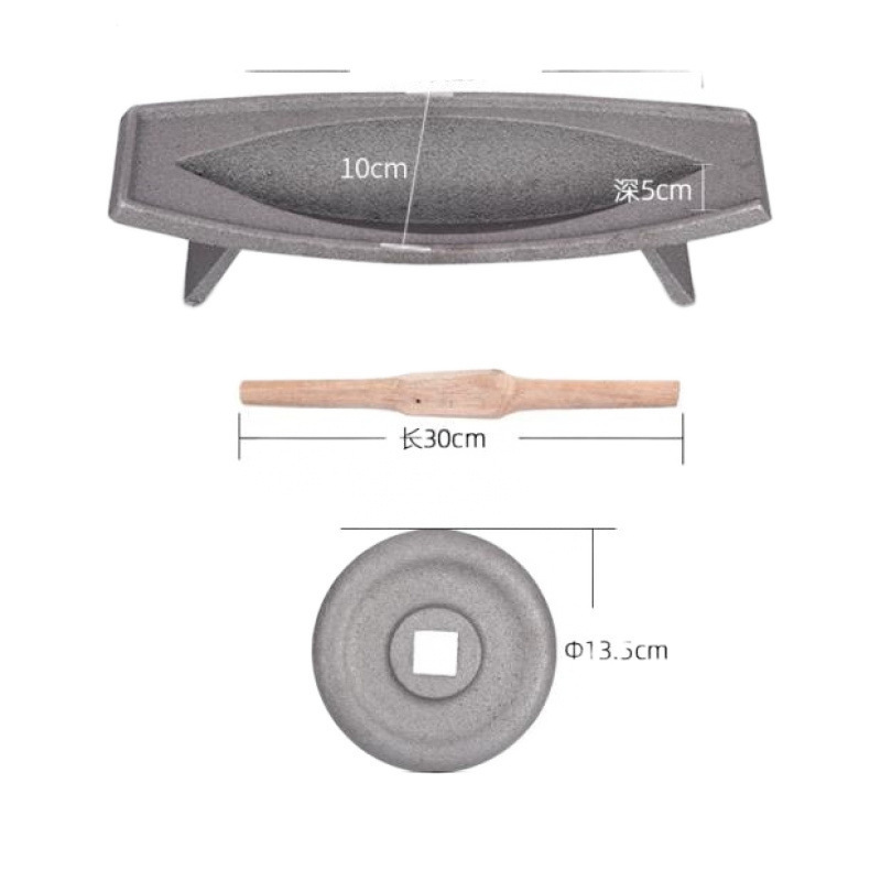 Cast Iron Household Traditional Solid Grinder Thickened Cast Iron Manual Grinder with Free Shipping Crusher