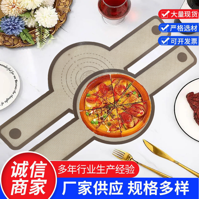 Силиконовый коврик для выпечки 56*21 см, с двойными ушками