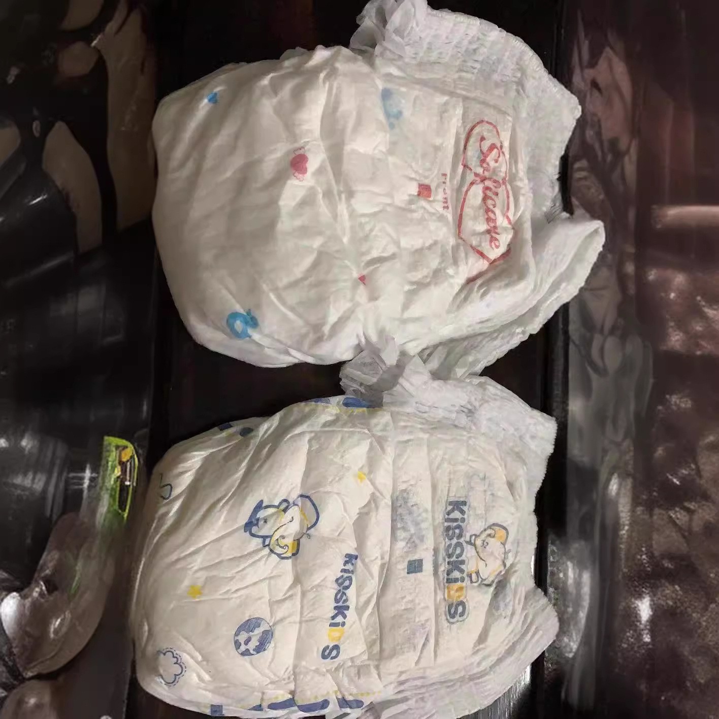 Foreign Trade Pull-Up Pants Toddler Pants Transparent Bag Packaging 50 Pieces Per Package Various Styles and Sizes Wholesale