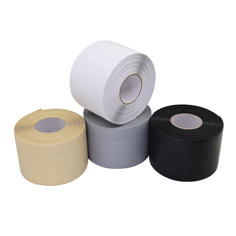 50*20 Baseboard Pvc Self-Adhesive Baseboard Soft Pvc Baseboard Rubber Baseboard Can Be Customized