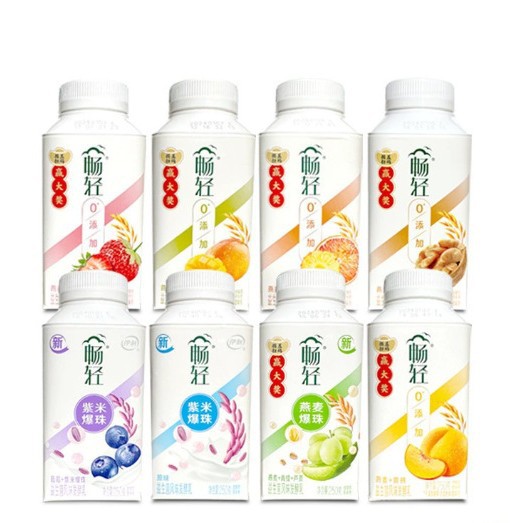 Йогурт Чанцин пробиотический ароматизированный ферментированный молоко овсянка фиолетовый рис попкорн