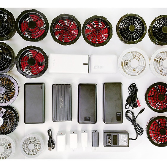 Вентилятор для одежды, для кондиционирования, 5V, 7.4V, 12V, USB, с контролем скорости