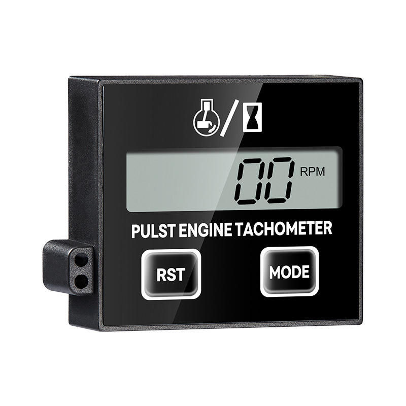 Chainsaw High Tachometer Gasoline Engine Lawn Mower Tachometer Digital Display Induction Pulse Tachometer