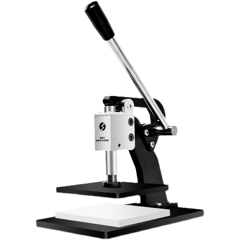 Round Knife Die-Cutting Machine Manual Sheet Material Leather Fabric Self-Adhesive Paper Sample Cutting and Stamping Machine Cutting