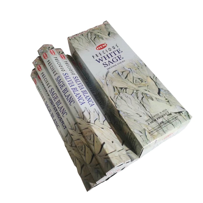 Индийский белый шалфей линия ладана для очистки воздуха курительный аромат натуральные товары успокаивающий