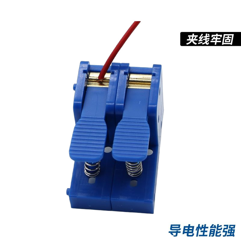 With Panel 50A Motor Test Clip Aging Clip Audio Clip Quick Terminal Block Led Lamp Spring Press Clip