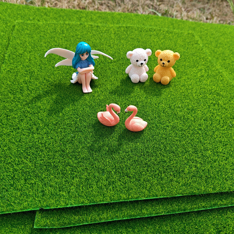 Simulation lawn moss micro landscape DIY decorative materials artificial fake moss outdoor carpet green plant accessories wholesale