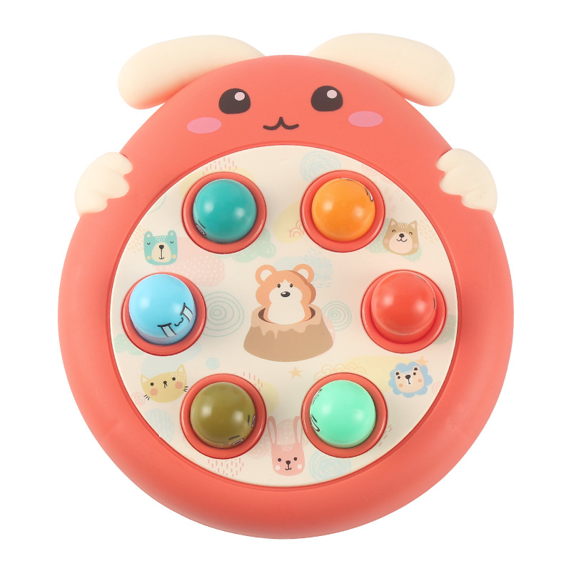 Children's Hamster Toy Infant Educational Early Education Beat Electric Music Lighting Parent-Child Interactive Stall Wholesale
