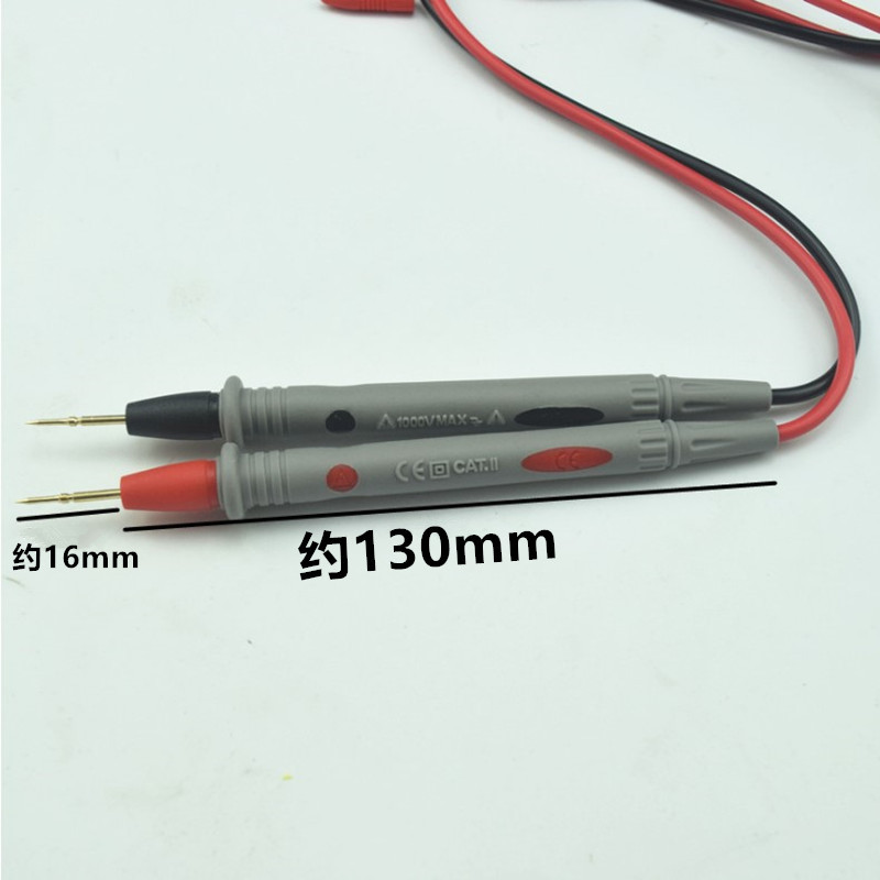 Digital Multimeter Pen Extra Fine Head 1000V20A High Precision Gold Plated Copper Needle Digital Multimeter Pen Line