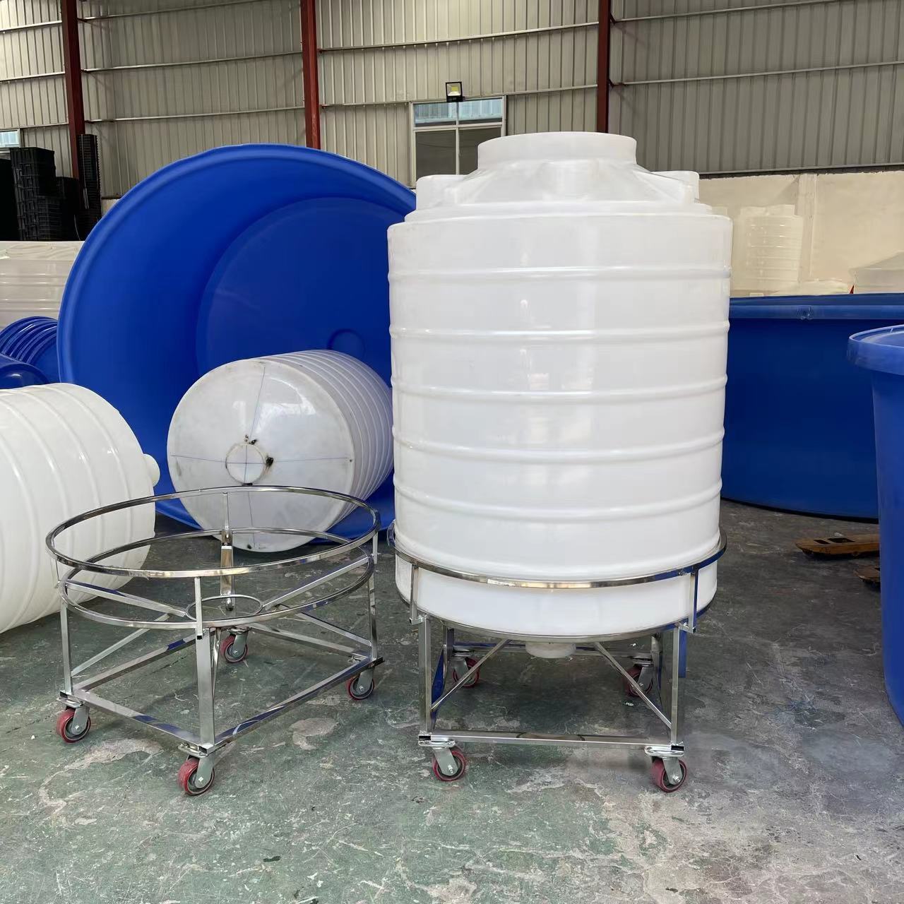 Pe Conical Water Tower Storage Tank Laundry Detergent Mixing Tank Conical Bottom Water-Reducing Agent Storage Tank Cosmetics Liquid Large Capacity