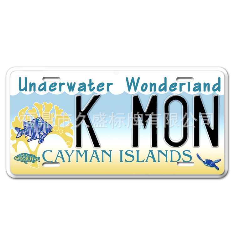 Production of foreign double-layer license plate double-layer license plate hand press double-layer pressing number plate mold double-layer foreign trade license plate