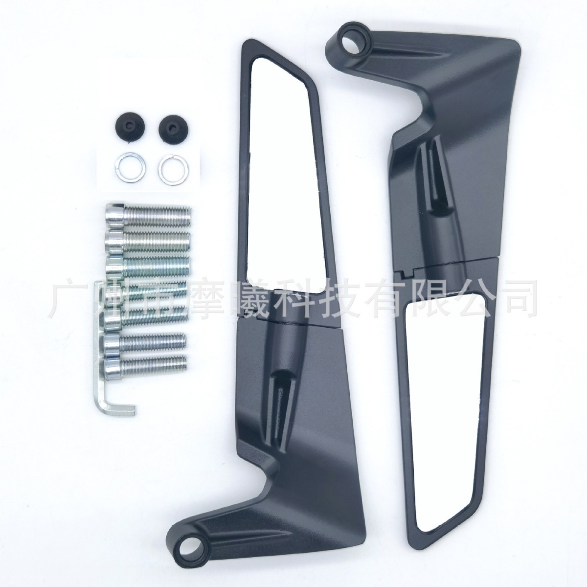 Универсальное зеркало для уличного велосипеда, имитация гоночного, маленькое белое лицевое зеркало