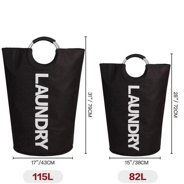 Многофункциональная складная корзина для грязного белья из оксфордской ткани