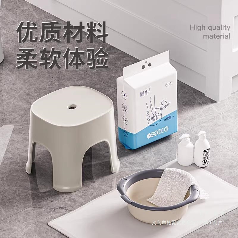 Foot-Wiping Disposable Foot-Washing Towel, Lazy Rag, Foot-Wiping Cloth, Foot Bath, Foot-Washing Absorbent Paper, Foot-Washing Towel, Home Cleaning