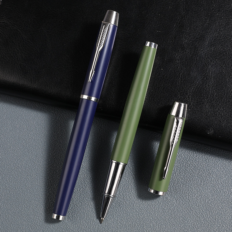 Business metal orb signature pen notebook matching pen company gift activity exhibition gift gel pen