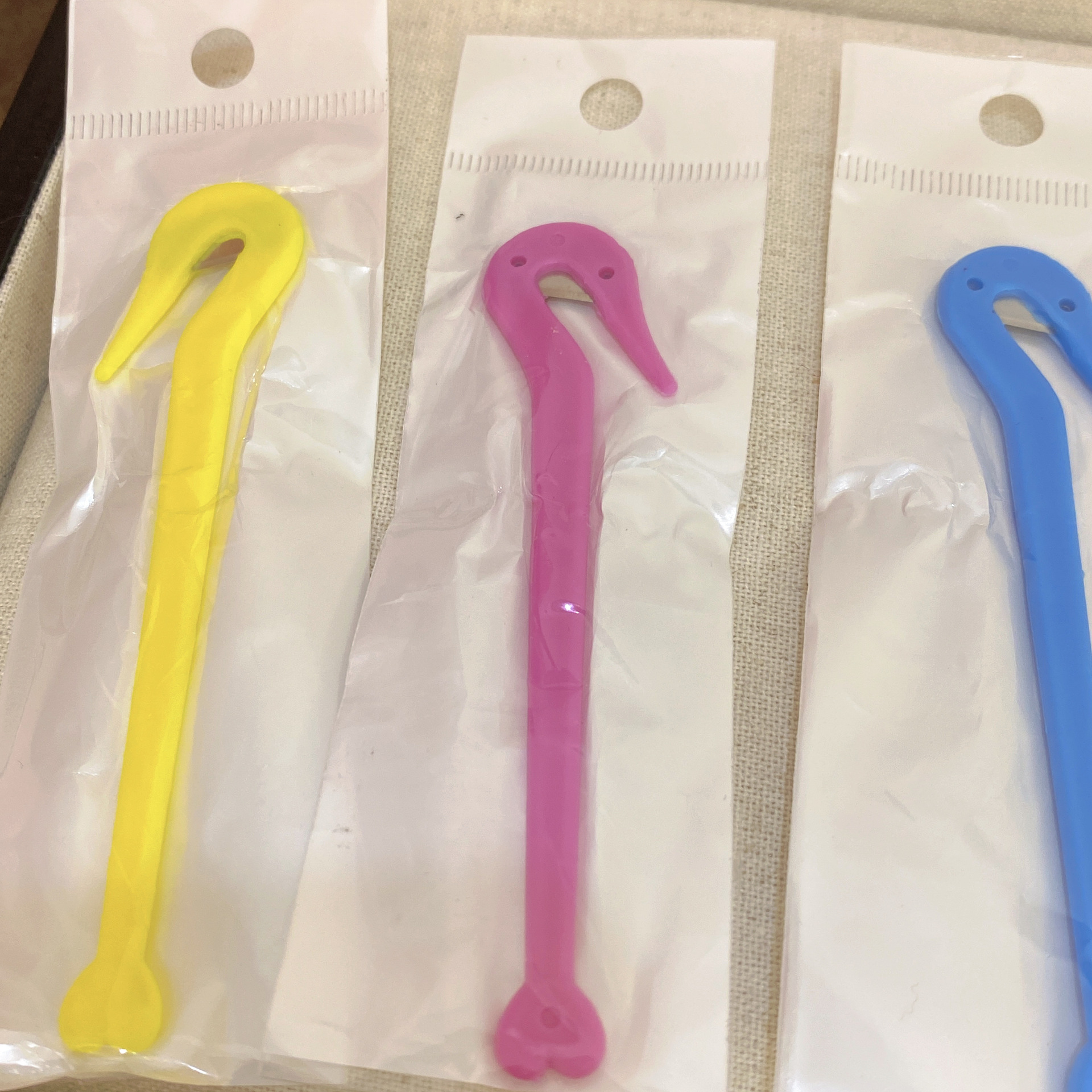 Children's Rubber Band Dismantling Artifact Girls Do Not Harm Hair Pull Needle Baby Hair Pull Hook Disposable Rubber Band Dismantling Artifact