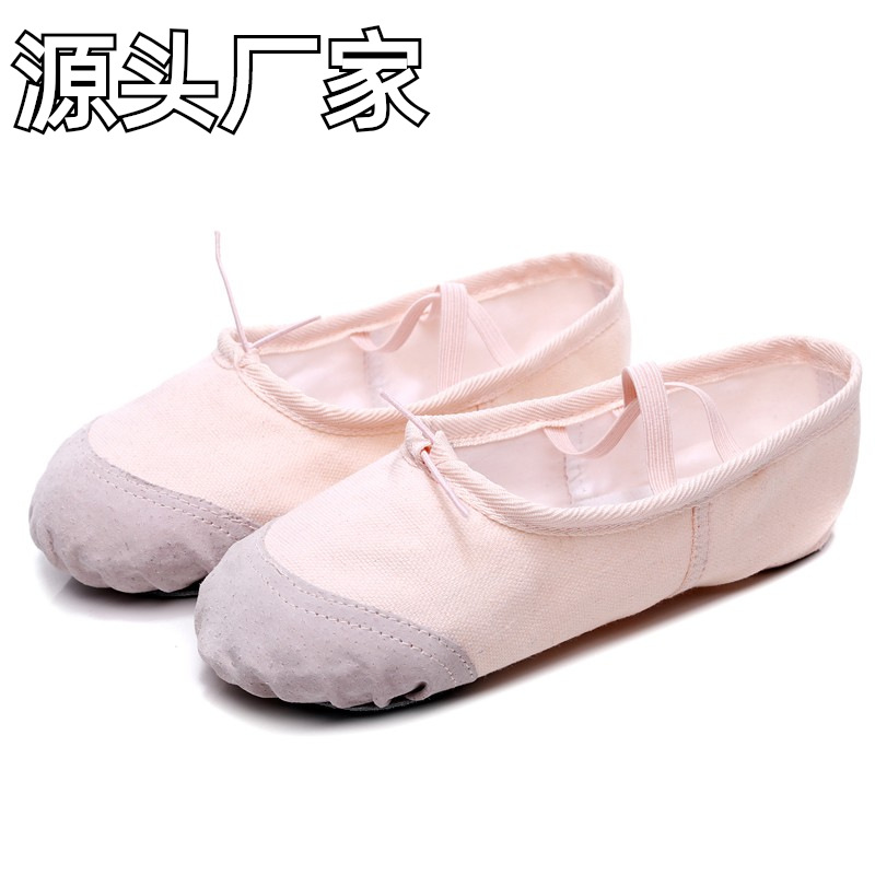 Оптовые танцевальные туфли для женщин и детей, мягкая подошва, обувь для практики, танцевальные туфли с когтями кошки, йога, балетные туфли