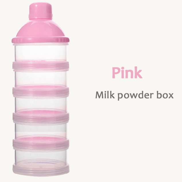 Infant five-layer removable milk powder box rice powder box snack box milk powder storage box milk powder wholesale