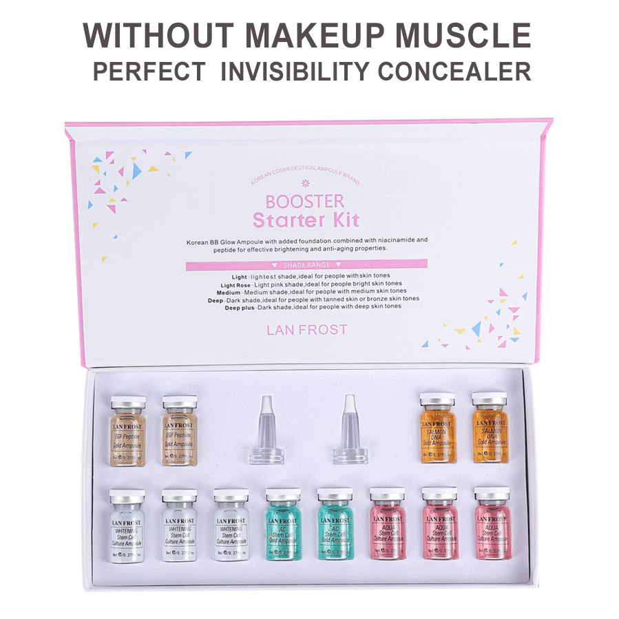 Bb Glow Korean Booster Serum Original Solution 24K Gold Foil Essence Hyaluronic Acid