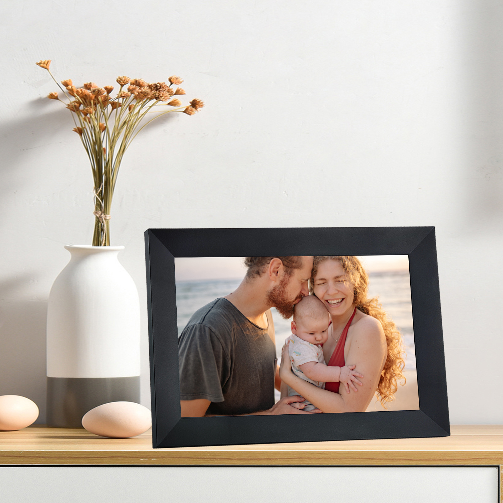 Cross-border e-commerce Amazon best selling digital photo frame Frameo cloud photo frame smart touch 10.1 inch wifi photo frame