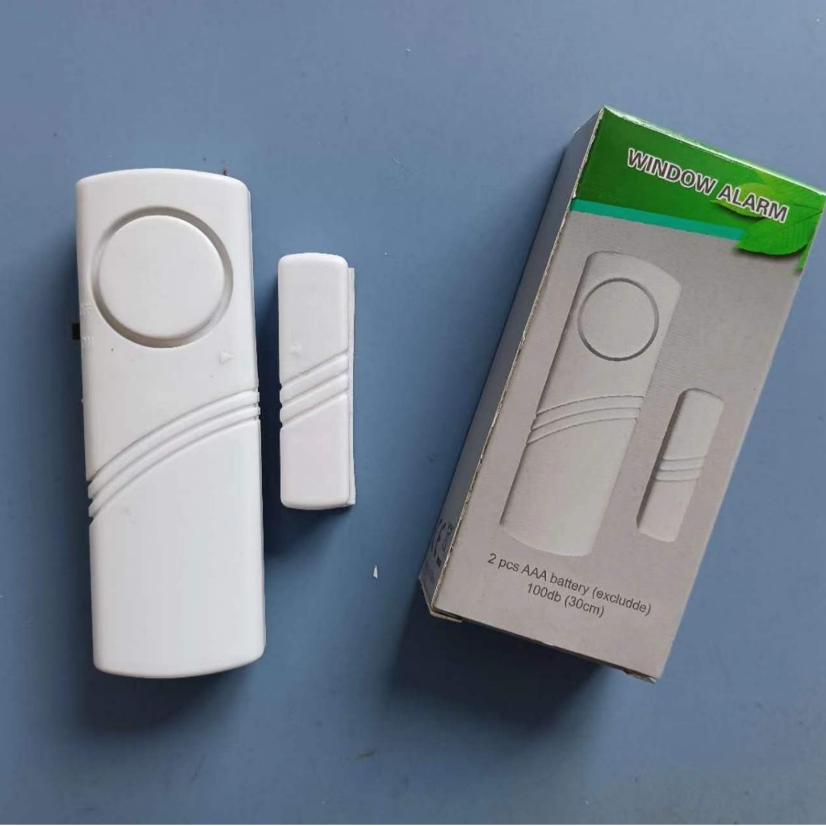 Сигнализация для дверей и окон с батареей № 7, с небольшим количеством дефектов (для экспорта)