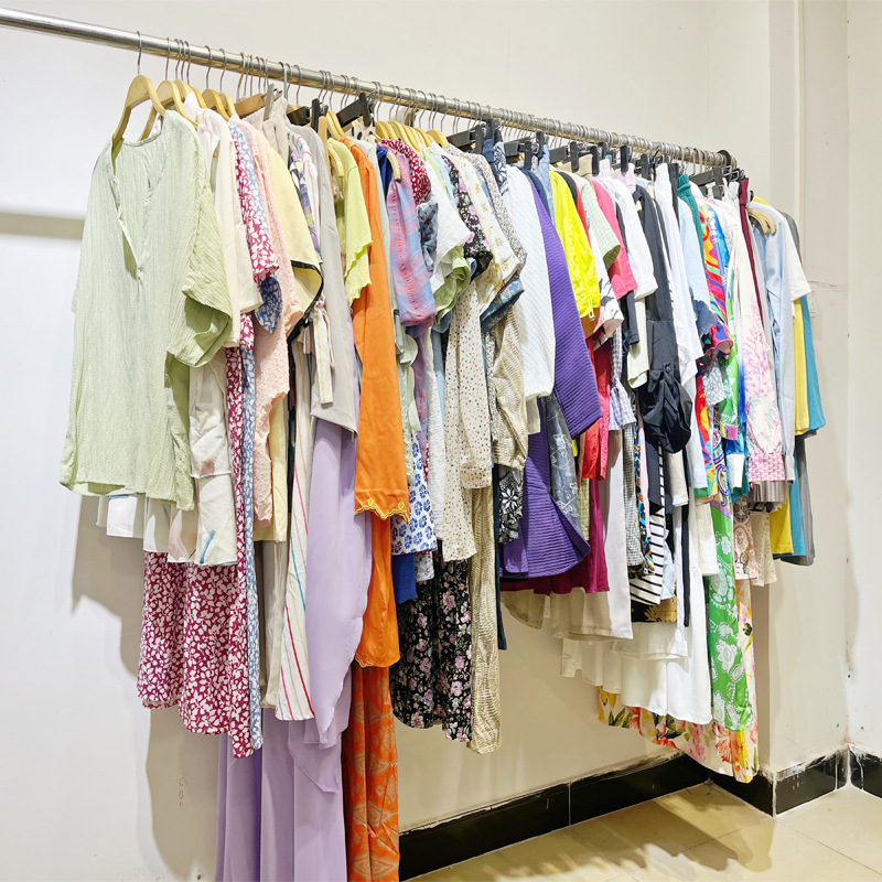 Смешанная женская одежда весна-лето, оптовая продажа, живая трансляция