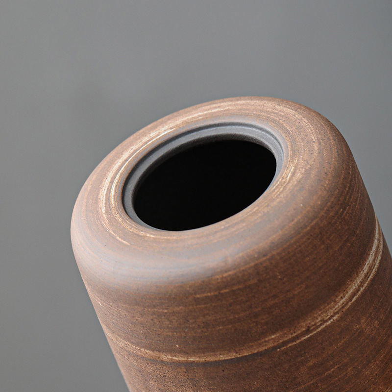 Customized Logo Stoneware Tea Cans, Sealed Cans, Pu'Er Tea Storage Cans, White Tea Ceramic Cans, Moisture-Proof and Sealed