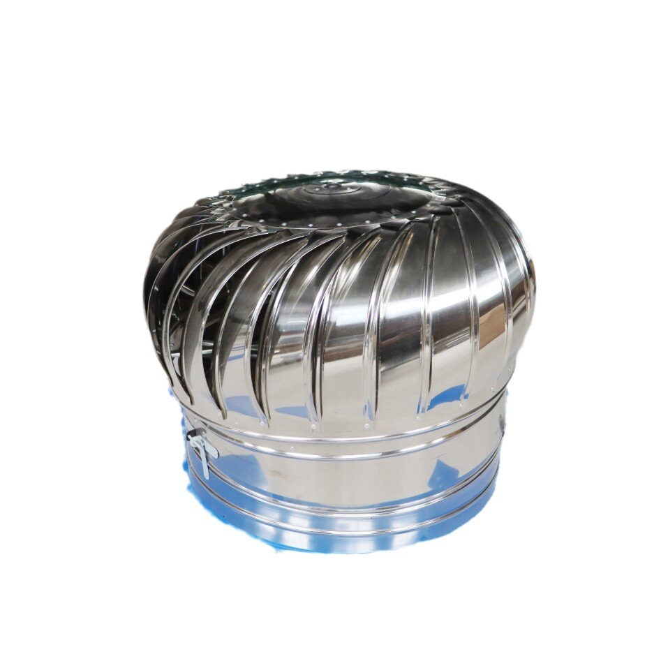 Type C Stainless Steel Unpowered Hood Roof Ventilator Ventilator Ball Exhaust Fan Ventilation Fan