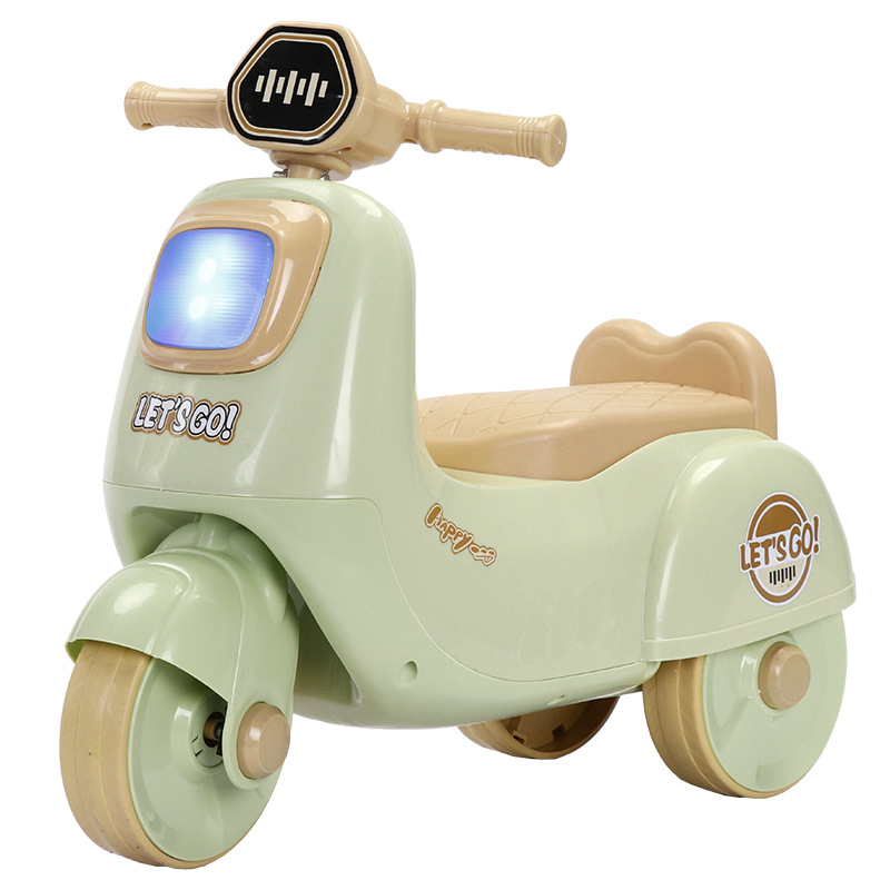 Children's Motorcycle Scooter 1-3 Years Old Male and Female Baby Toddler Motorcycle Scooter Kidsren's Balance Car