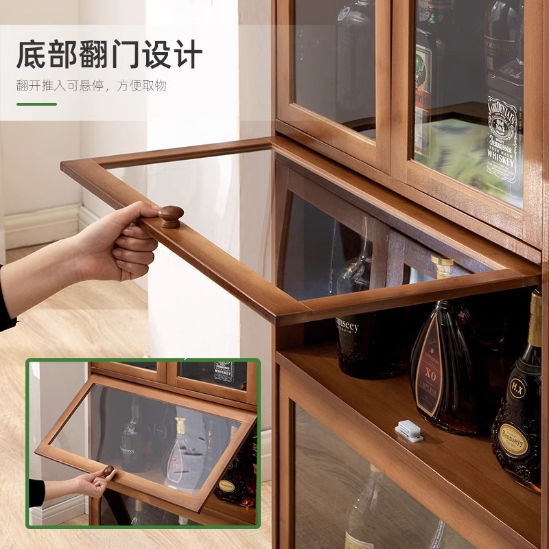 Wine Cabinet Wine Rack Living Room Wine Cabinet Ornaments Oblique Multi-layer Household Wine Cabinet Rack Storage Rack Simple Wine Rack