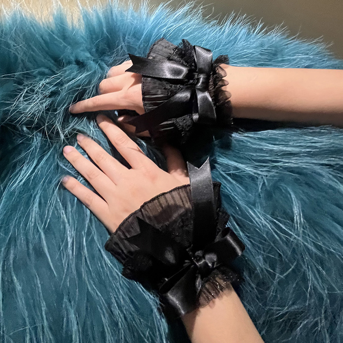 Набор кружевных манжет JK рукава Лолита милый декоративный рукав для фото