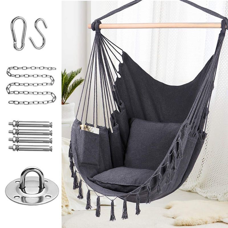Outdoor Camping Swing Chair Portable Hammock Hammock Indoor Swing Hanging Basket