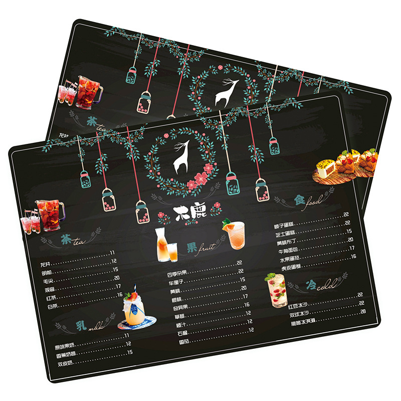 Bbq Restaurant Order Menu Custom Table Card Drink Restaurant Pvc Display Card 70% off Pages Opening Flyer Design and Printing