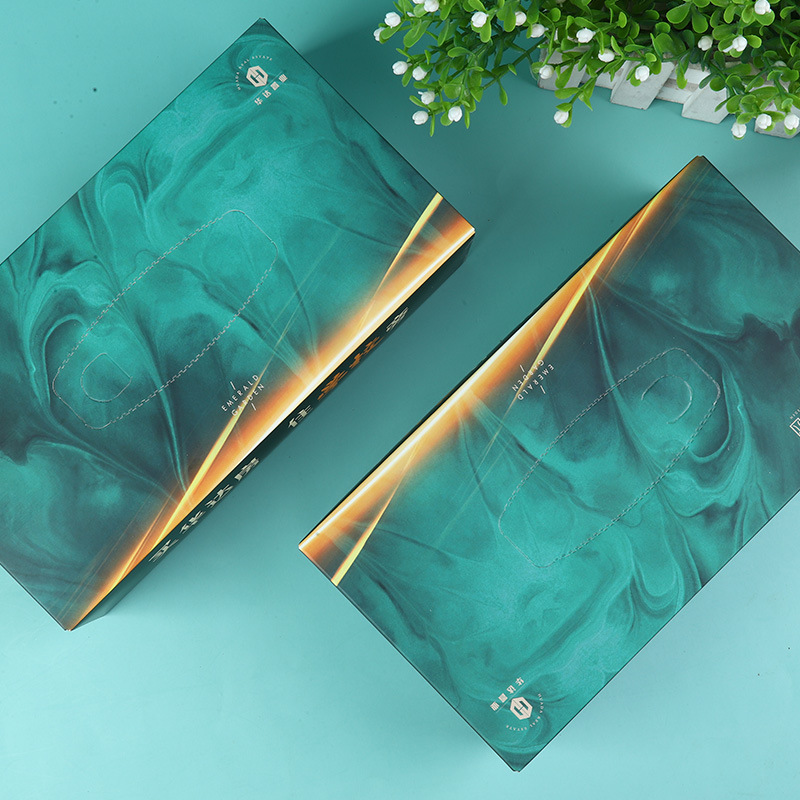 Customized Paper Towels for Hotel Gas Station Advertising Boxes, Advertising Boxes for Paper Towels, Custom Manufacturers, Wholesale Paper Towels with Logo Printed on Them