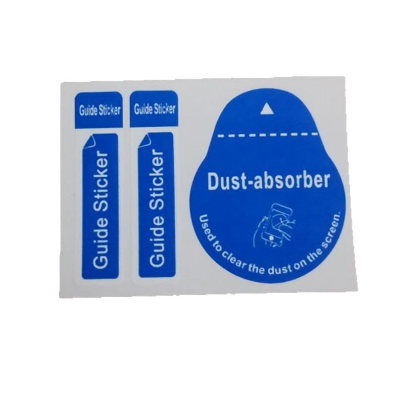 Mobile phone screen cleaning paste Dust removal paste Dust suction film-dry and wet alcohol bag = mobile phone film tool non-woven cloth
