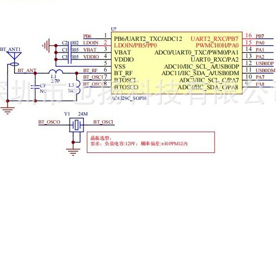 Jerry Bluetooth Chip Ac6329C Integrated Circuit Low Power Bluetooth Padlock Solution Spot Chip