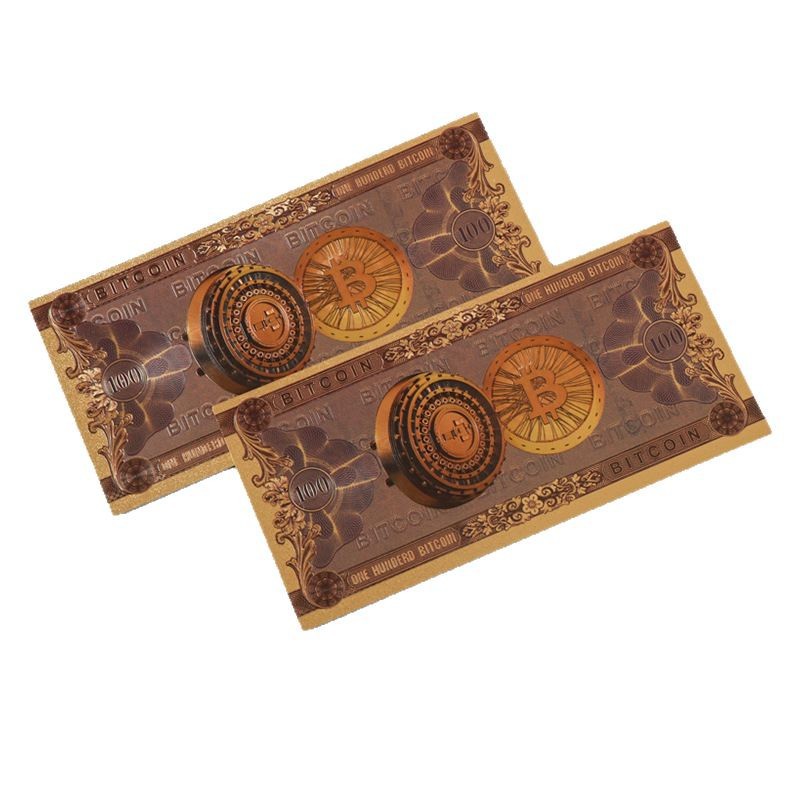 Gold Foil Commemorative Coin Pet Plastic Gold Foil Gold Banknote New Yen 800 Million Commemorative Banknote Japan Commemorative Coin