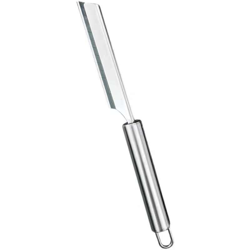 Stainless steel pig hair scraper hair scraper rack pig hair scraper hair removal tool special knife holder razor