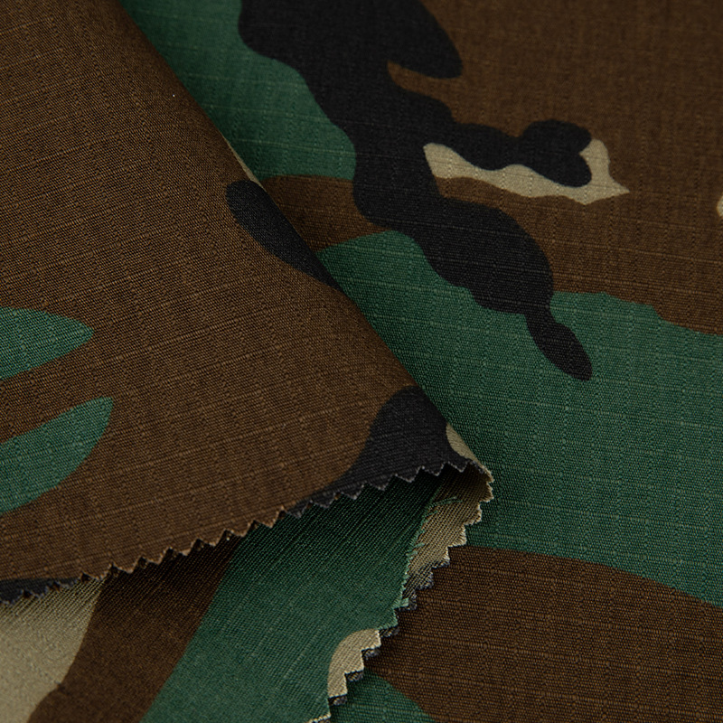 American-style Four-color Jungle Work Clothes Outdoor Clothing Camouflage Fabric Water-repellent Training Clothing Women's Clothing Polyester Cotton Blended Fabric