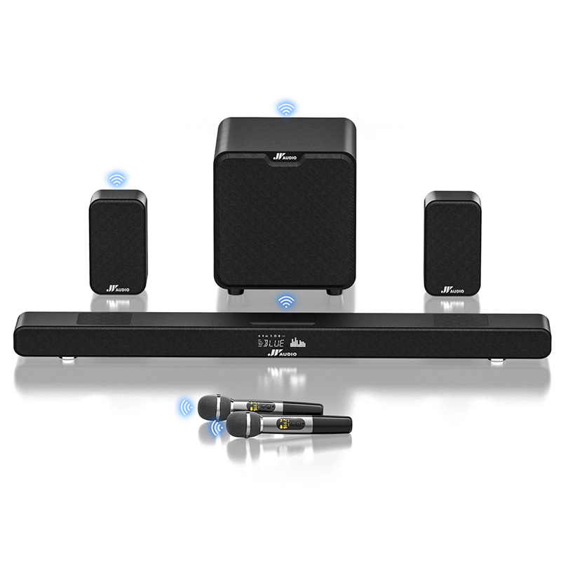 A9Pro Home Theater Speaker Bluetooth Bass Wireless Surround TV Audio Living Room K-song Echo Wall