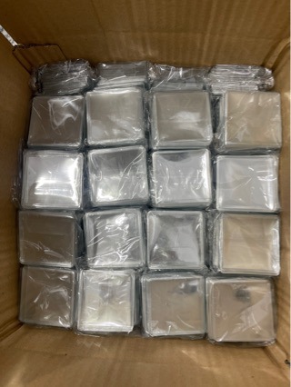 Factory Direct Sales Plastic Transparent Bag PVC Packaging Bag Badge Bag Coin Bag Commemorative Coin Bag PVC Bag Crystal Bag