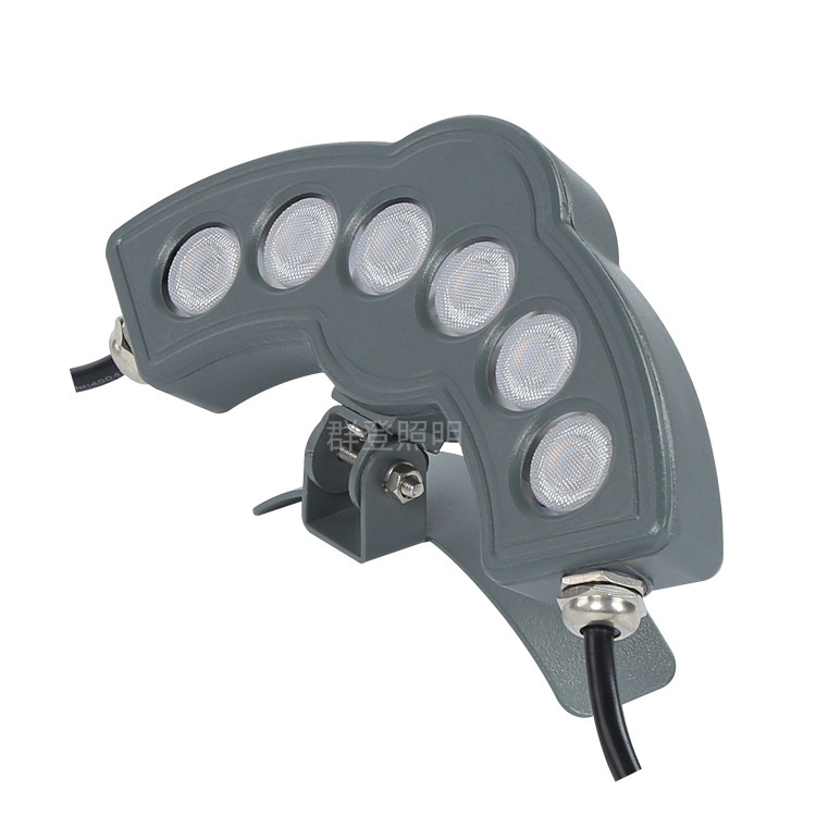 Фабрика, уличный проект освещения, дождезащитная светодиодная черепичная лампа, древний павильон, новая двусторонняя светящаяся волнистая лампа