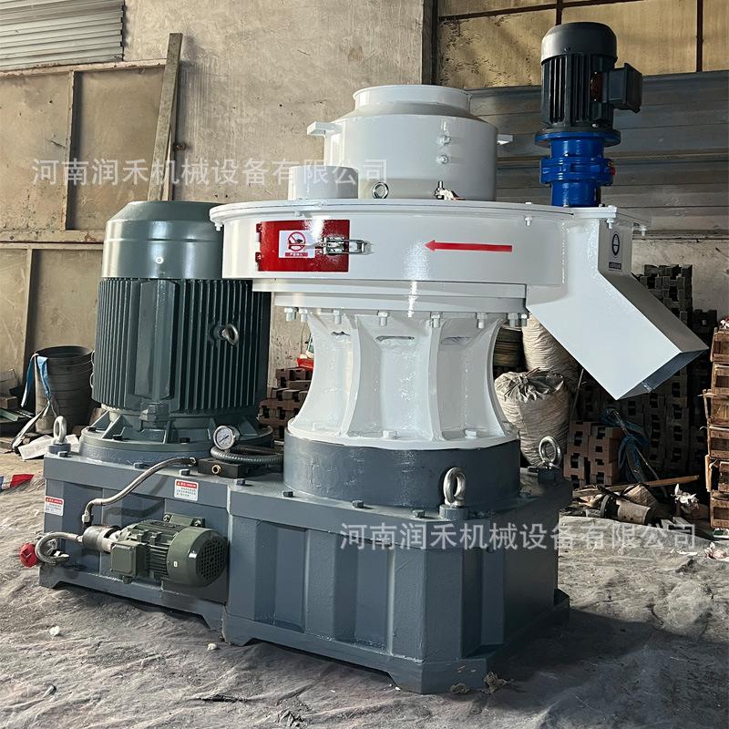 Large-Scale Biomass Pellet Machine Production Line, Small Wood Pelletizing Complete Equipment, Ring Die Pelletizer, Fully Automatic