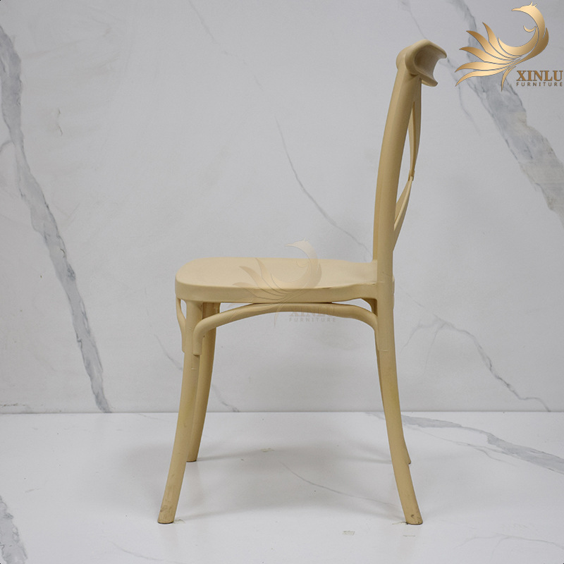 European-Style Modern Minimalist Plastic Dining Chair, Durable and Casual for Home, Outdoor Coffee Shop, Adult Furniture with Backrest