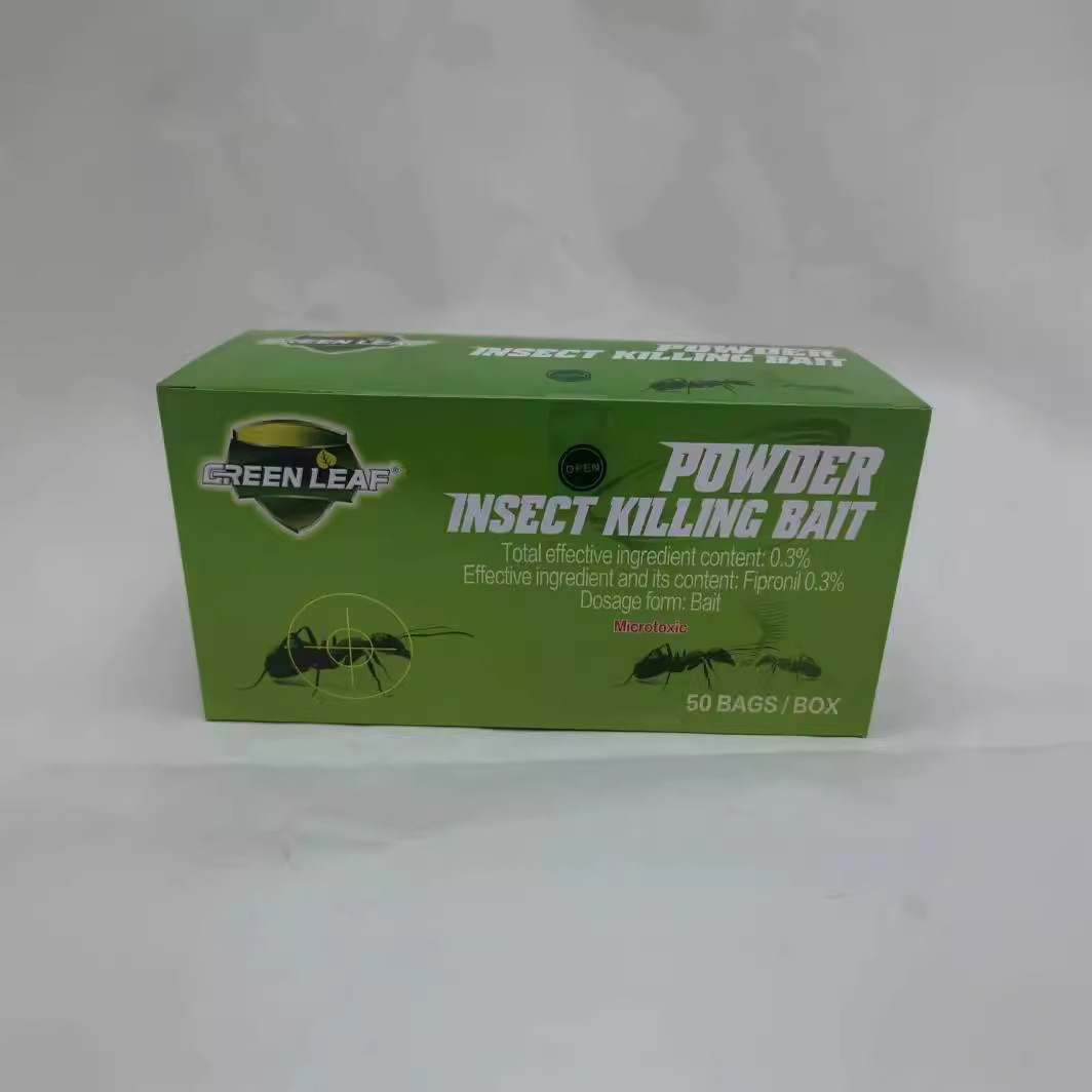 Greenleaf English Version Ant Bait Ant Medicine Household Ant Bait Ant Killing Powder Packaging 5g Ant Medicine Insecticide