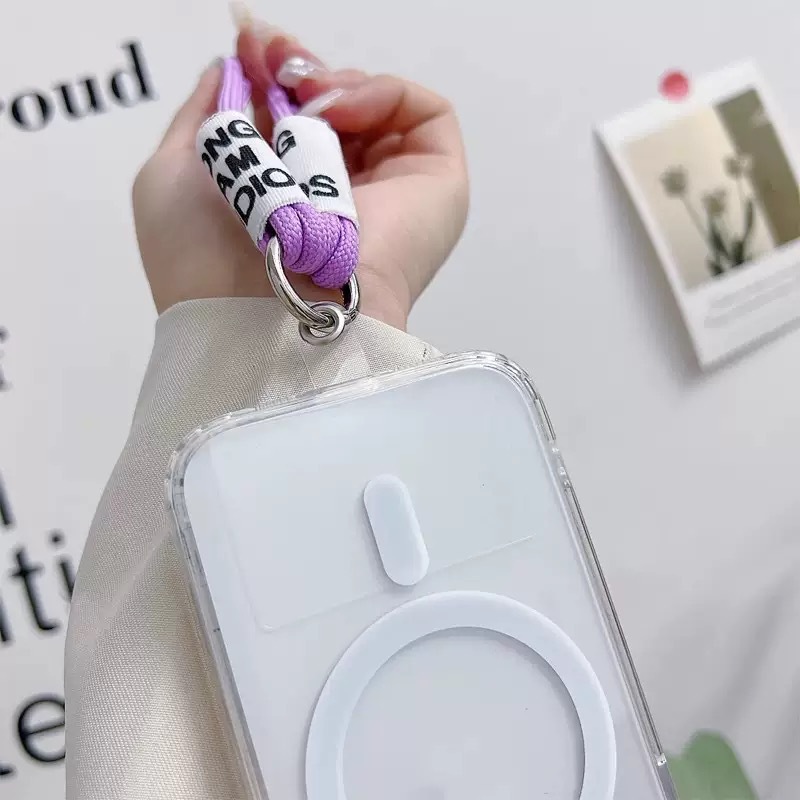 Mobile Phone Lanyard Gasket Pet Transparent Card Mobile Phone Shell Back Sticking Fixing Clip Universal Anti-lost Connecting Pieces