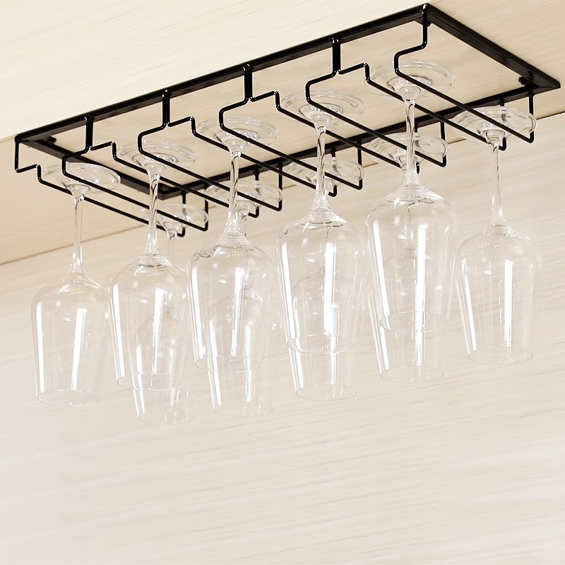 Полка для бокалов для красного вина, перевернутая высокая полка для бокалов, домашняя настенная полка для бокалов, орнаменты для винного шкафа, доступная роскошь