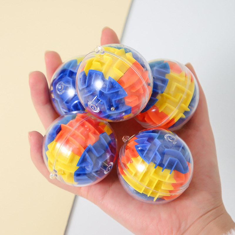 Intelligence maze ball 3D three-dimensional Rubik's Cube maze ball educational toys wholesale concentration toys foreign trade cross-border