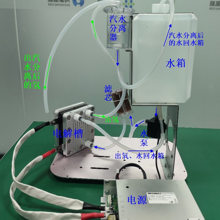Customized College Laboratory Electrolytic Cell Test Fixture 150ml Pem
